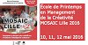 2ème Édition - Ecole de Printemps en Management de la Créativité MOSAIC Lille 2016. 