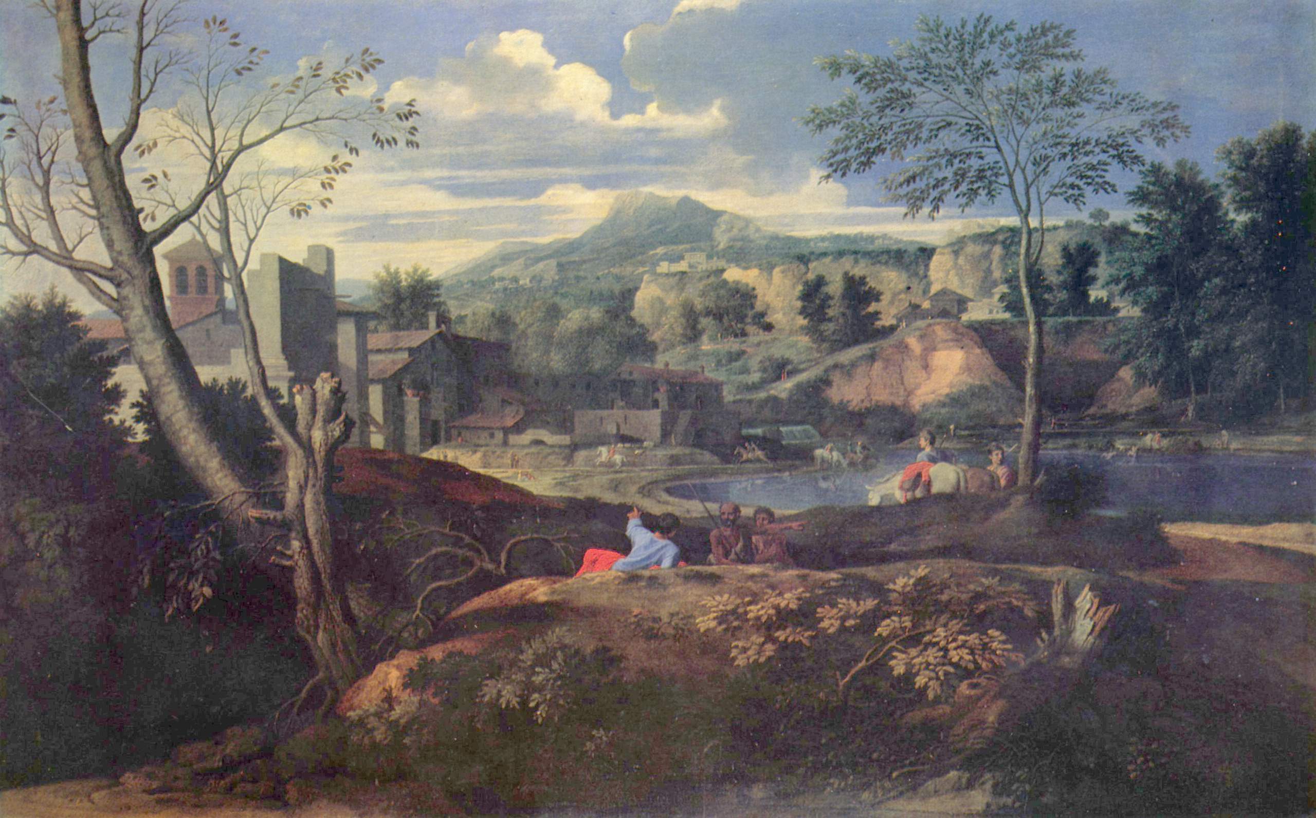 Paysage idéal, Nicolas Poussin
