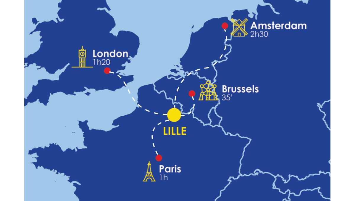 LILLE Map