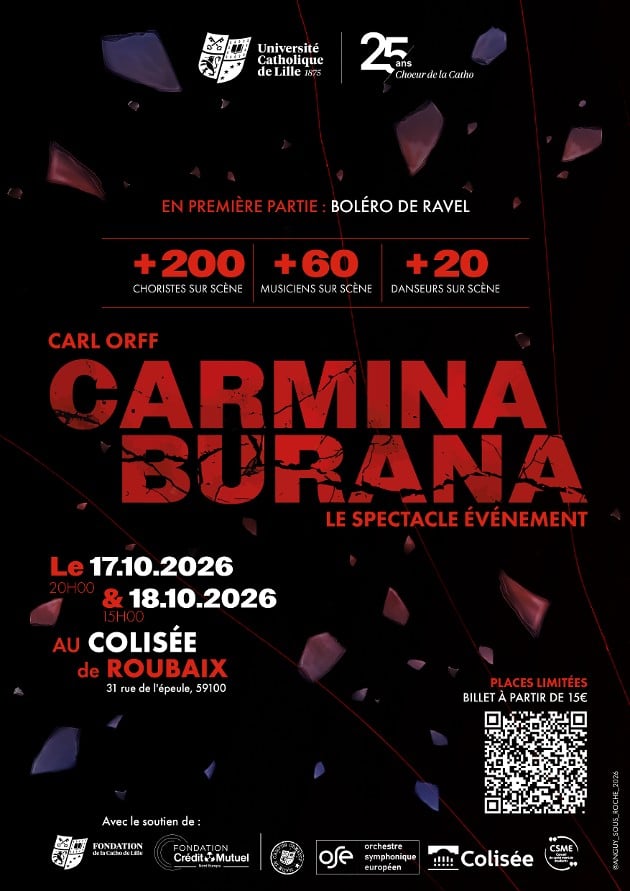 Spectacle – Carmina Burana par le Chœur de la Catho