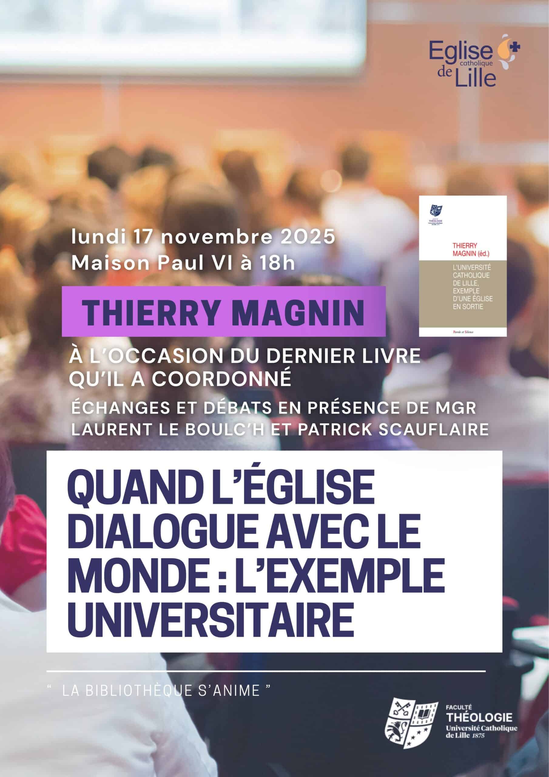 Conférence – Quand l’Église dialogue avec le monde : l’exemple universitaire