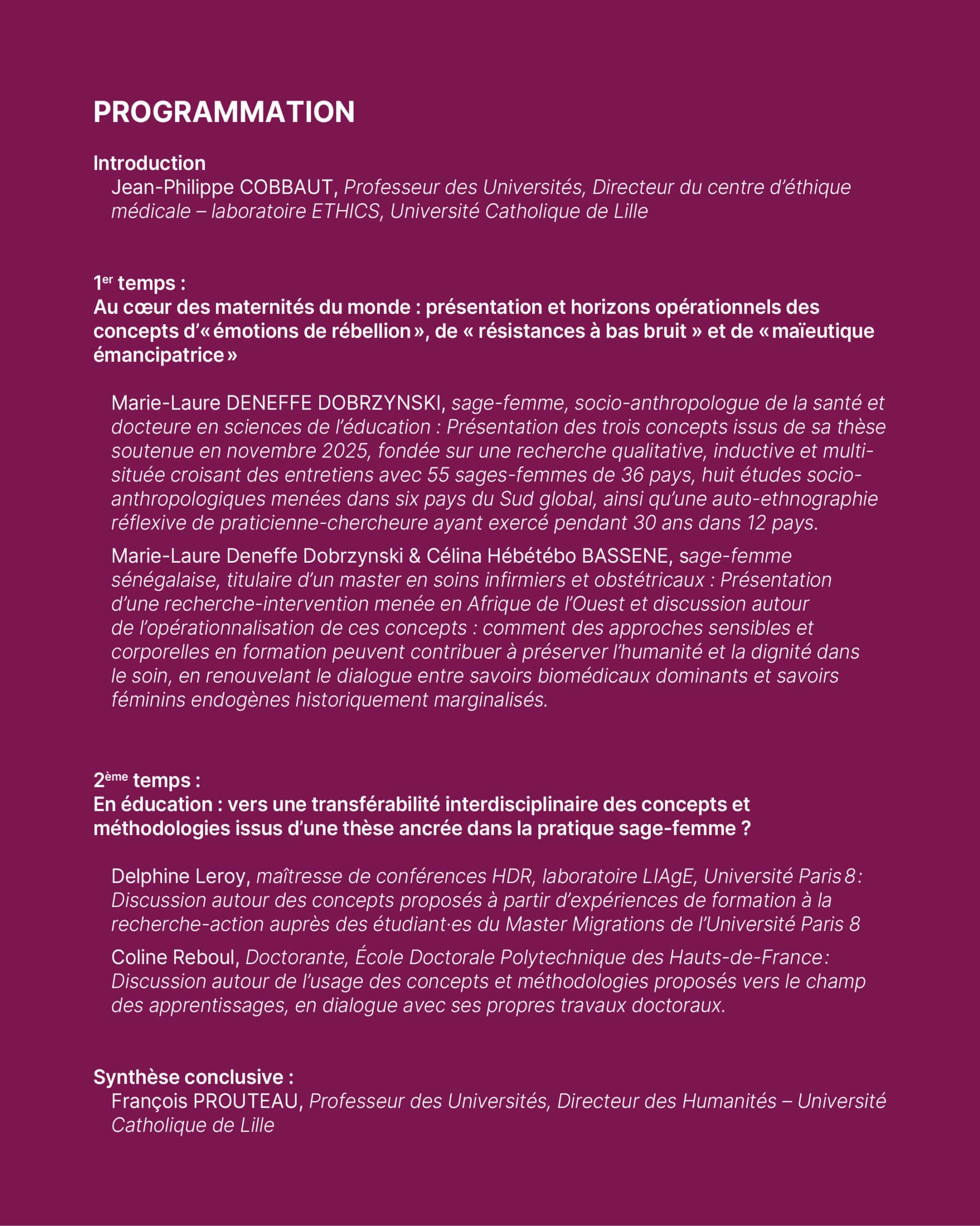 WEBINAIRE : Vers des pratiques féministes et décoloniales du soin et de la formation ?