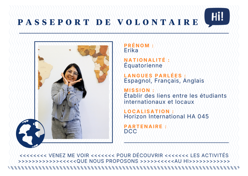 Passeport volontaire Erika