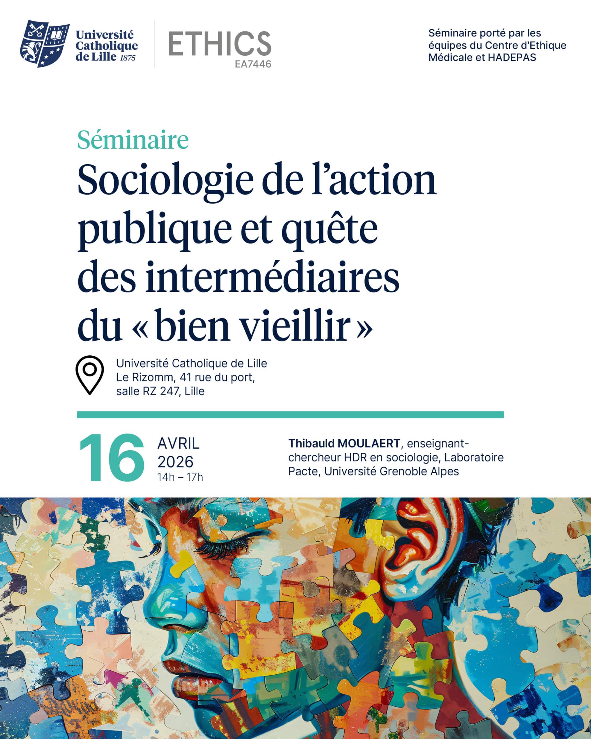 Séminaire « Sociologie de l’action publique et quête des intermédiaires du bien veillir »