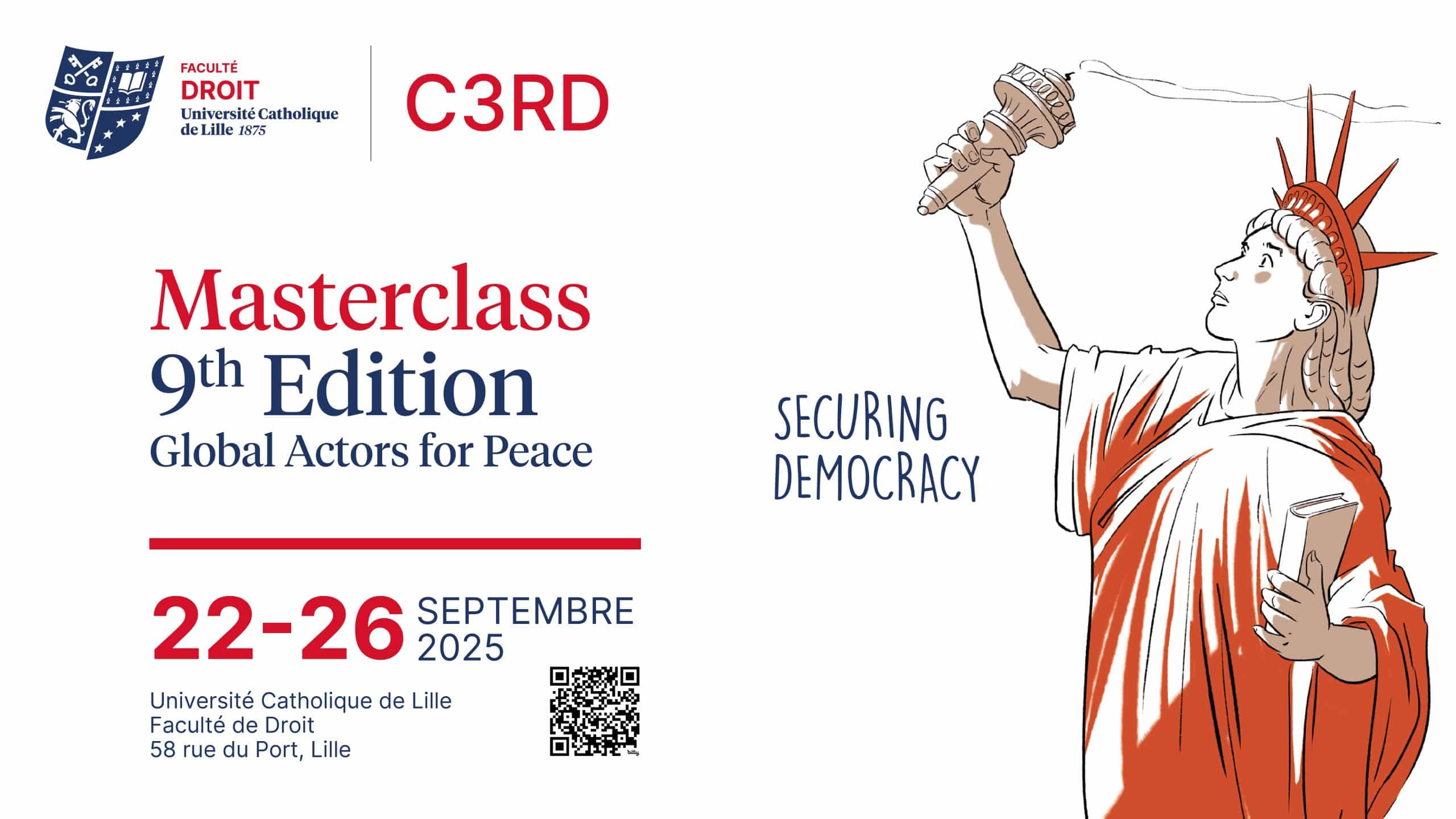Masterclass 2025 – Global Actors for Peace: « Securing Democracy »