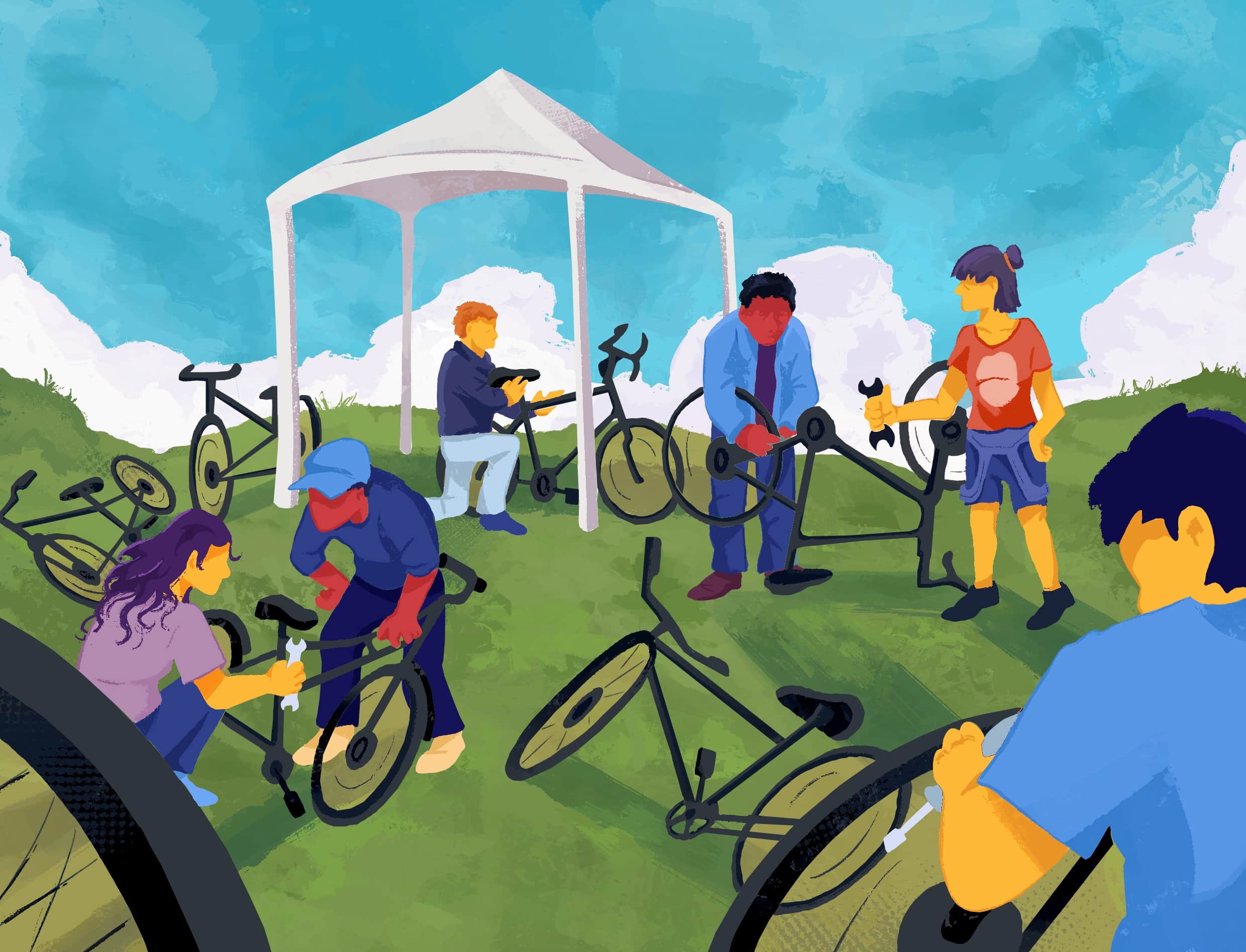 Bike Rescue Days : apprenez à réparer un vélo !