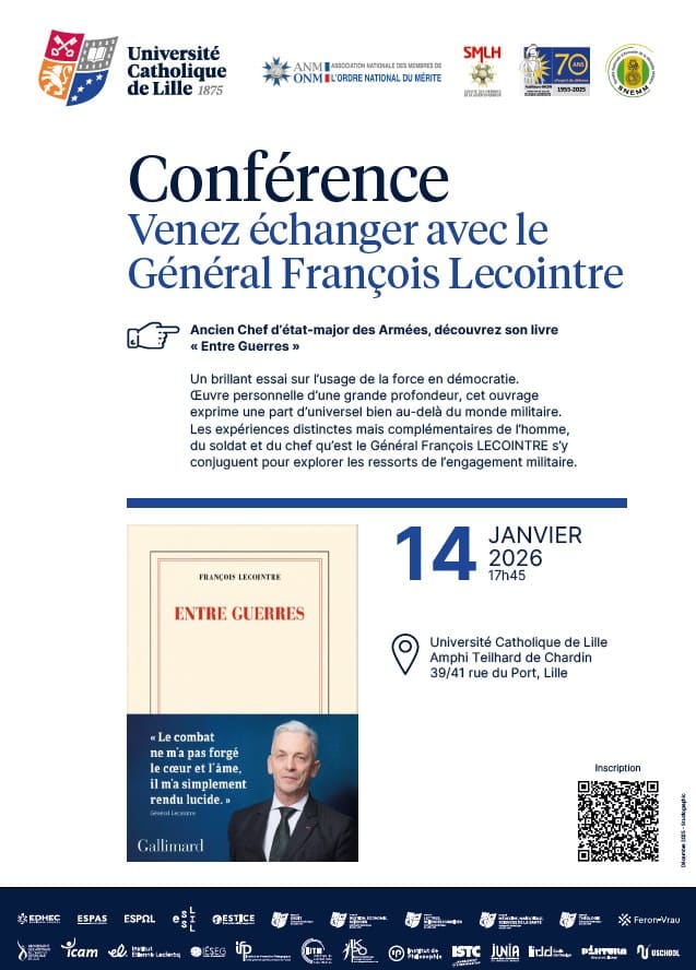 Conférence – Venez échanger avec le Général François Lecointre