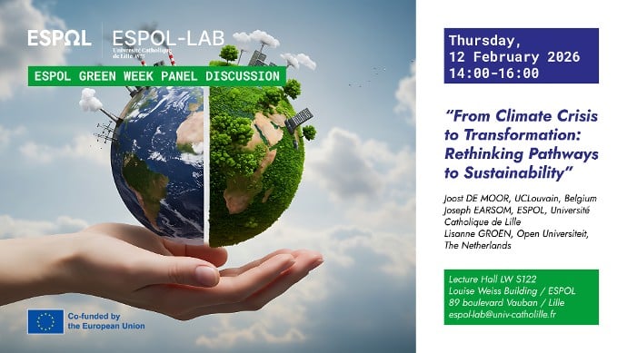 Conférence – From Climate Crisis to Transformation: Rethinking Pathways to Sustainability